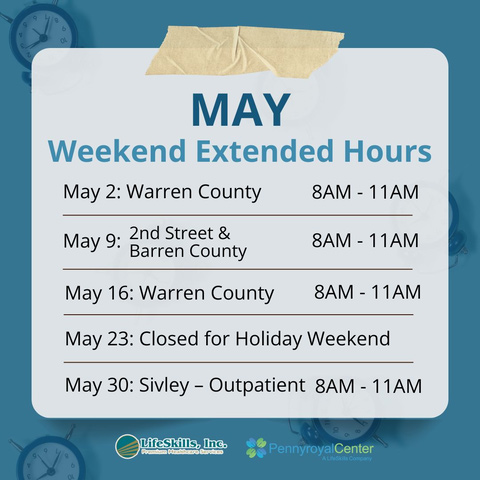 extended hours may 2026